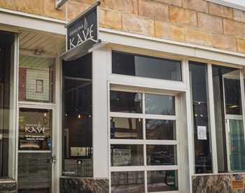 Kave Coffee Bar at Nine Muses Art Gallery 