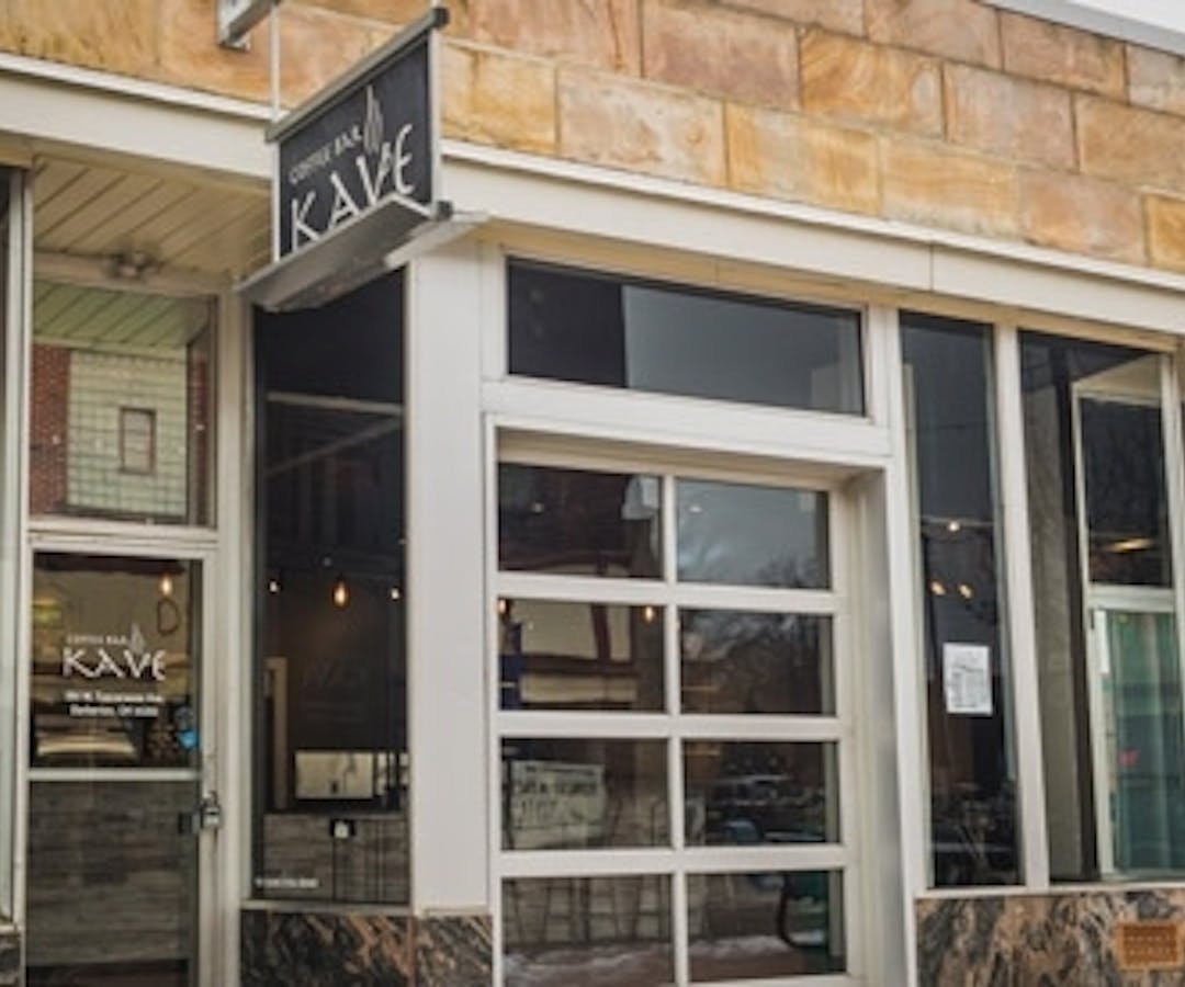 Kave Coffee Bar at Nine Muses Art Gallery 