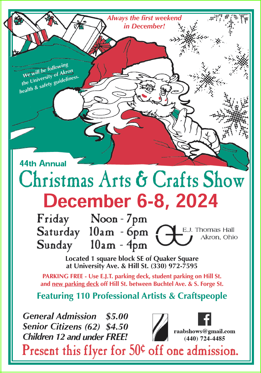 44th Annual E.J. Thomas Christmas Arts & Crafts Show